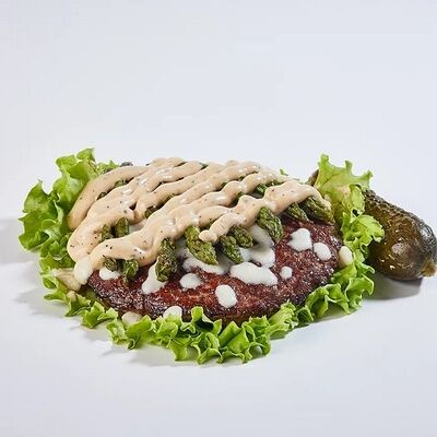 Бургер Вагю в листьях в #FARШ по цене 940 ₽