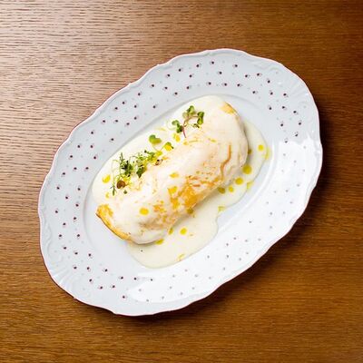 Омлет с соусом скаморция и трюфелем в Tutta La Vita по цене 800 ₽