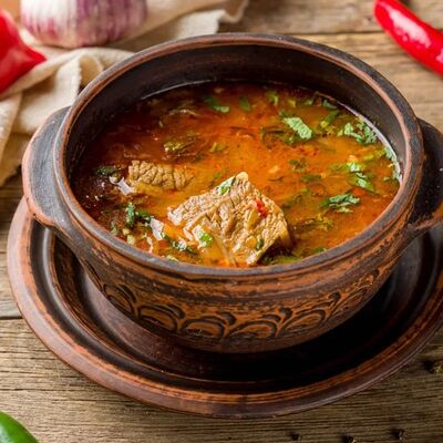 Суп харчо в Духанъ Алаверды по цене 590 ₽