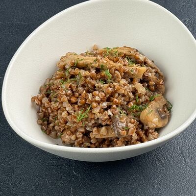 Греча с грибамив По Чесноку по цене 163 ₽