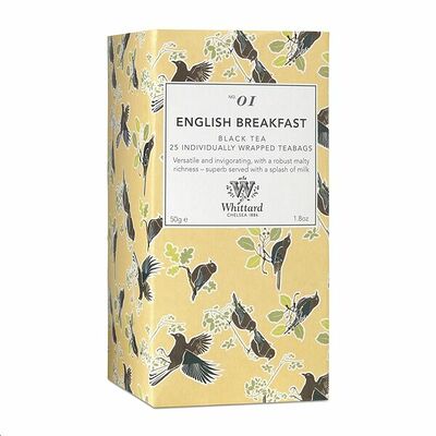 Чай черный Whittard of Chelsea Английский завтрак Keith Spicer Limited 25*2г в Азбука Вкуса Экспресс Меню по цене 640 ₽