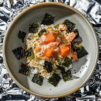 Лосось в Skybar