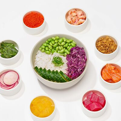 Собери свое поке в Много лосося по цене 180