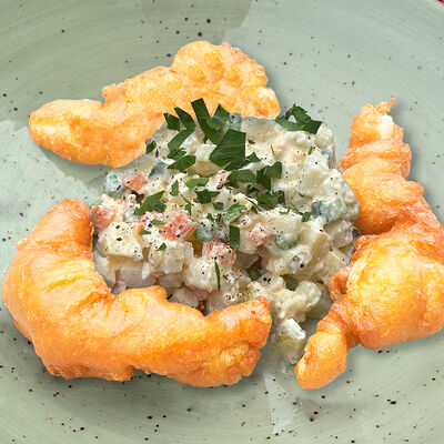 Оливье на новый манер в Место Про Тесто по цене 345 ₽