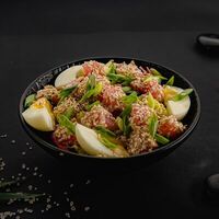 Салат с тунцом в Ёжкин ролл