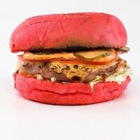 Бургер с котлетой из свинины в Буффет- Котлета