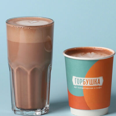 Дабл какао на растительном молоке в Горбушка по цене 360 ₽