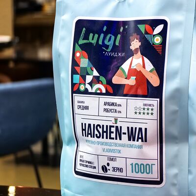 Кофе смесь Луиджи в зернах в Haishen-wai по цене 3882 ₽