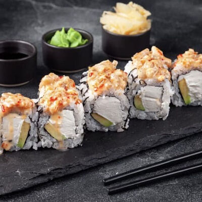 Ролл Тартар с угремв Мёд по цене 529 ₽