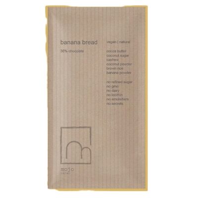Шоколад Banana bread белый Mojo Cacao в 365 детокс по цене 250 ₽
