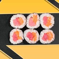 Maki roll №74 Лосось и тунец в Sushkin Set