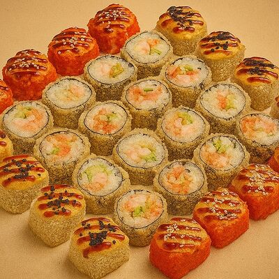 Сет с горячими роллами в Hakuna Matata по цене 1299 ₽