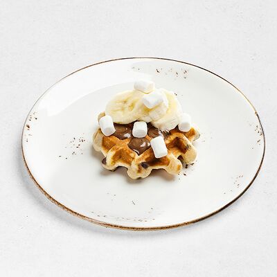 Вафля брюссельская в ПиццаФабрика по цене 405 ₽