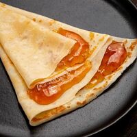 Блин с джемом Персик-манго в Папины блины