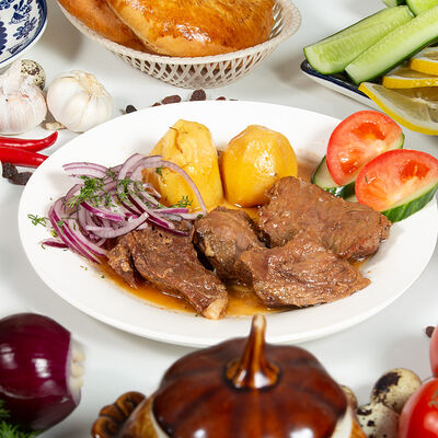 Казан-кебаб в Самарканд PLOVE CENTER по цене 650 ₽