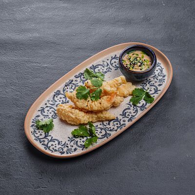 Креветки темпура в LAFA FAMILY по цене 710 ₽