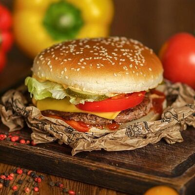 Бургер Max в BURGERSDELUXE по цене 599 ₽