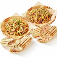 Набор: Вок с курицей М на выбор (2 шт.), Шаверма на выбор (2 шт.) в ДЕД ХО