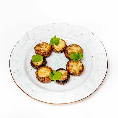 Шампиньоны с сулугуни в Гриль house по цене 255 ₽