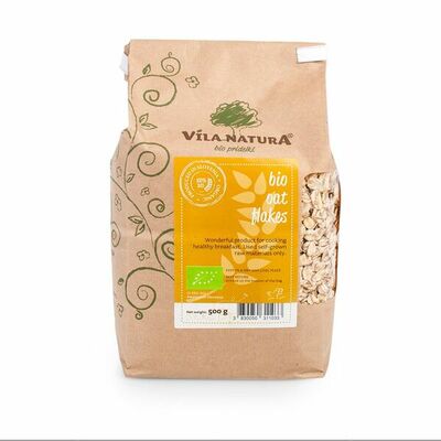 Хлопья овсяные органические, Vila Natura, Словения в Азбука Вкуса Экспресс Меню по цене 226 ₽