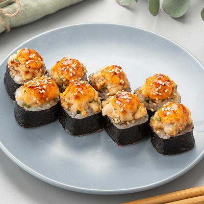 Ролл запеченный с окунем в Сушишоп по цене 303