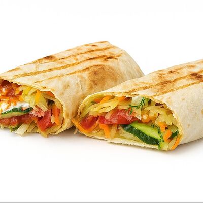 Шаурма вегетарианскаяв Всем Своим по цене 300 ₽