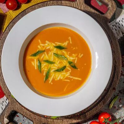 Тыквенный суп в Хачапури по цене 440 ₽