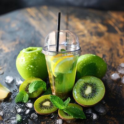 Лимонад Киви-яблоко в Биг Хот-дог по цене 220 ₽