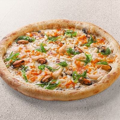 Пицца с морепродуктами в Рокнроллы по цене 990 ₽