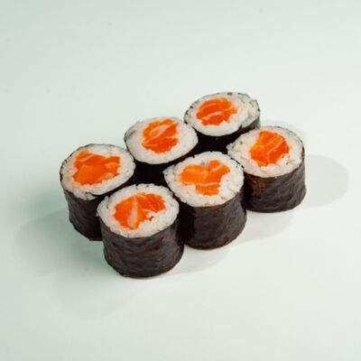 32. Малый ролл: лосось (6 шт.) в ЁБИСАН по цене 689 ₽