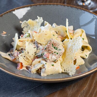 Паппарделли с телятиной в грибном соусе в Старый город по цене 650