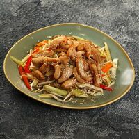Миен сао с курицей в Pho Studio