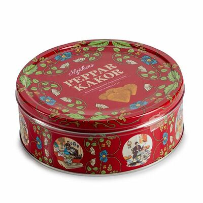 Печенье имбирное в виде сердечек, Nyakers, Швеция в Азбука Вкуса Экспресс Меню по цене 516 ₽