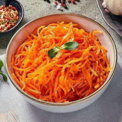 Закуска корейская из моркови в Рыбный день по цене 200 ₽