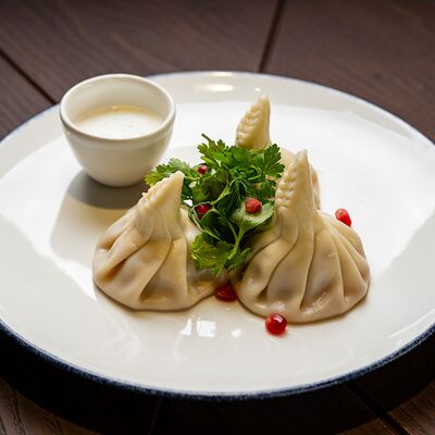 Хинкали с креветками в Утомленные солнцем по цене 510 ₽