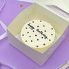 Бенто-торт с сердечками на День рождения в Cosmo Сakery по цене 2300