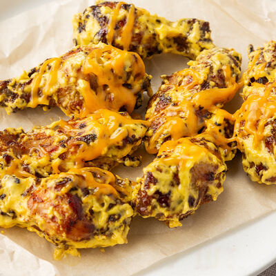 Крылья сырные 7 шт в Вкусный цыпленок по цене 489 ₽