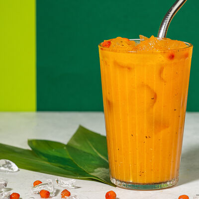 Лимонад Облепиха-маракуйя в Лапшичная Изи по цене 130 ₽