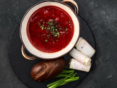 Борщ с салом в Mojo по цене 420