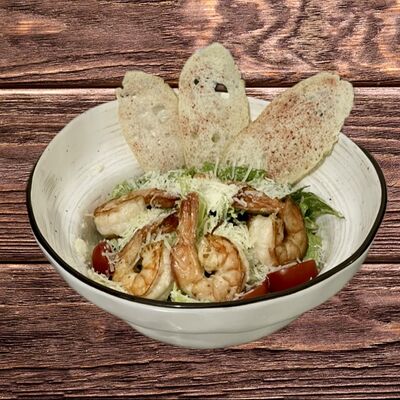 Цезарь с креветкой в Фрегата Латина по цене 840 ₽