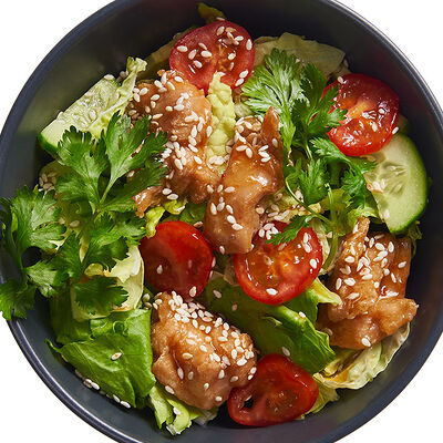 Бизнес-ланч Салат и горячее в Kannam Chicken по цене 550 ₽