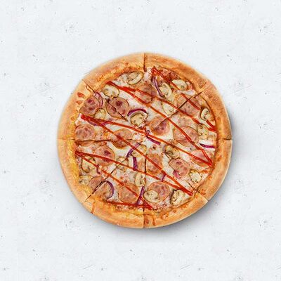 Домашняя Пицца 23 см на традиционном тесте в Pizza HeartPizza Hut по цене 209