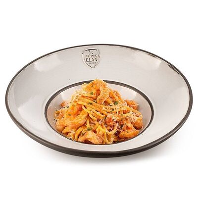 Спагетти с креветками в Ян Примус по цене 1485 ₽