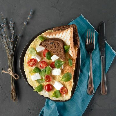 Греческий омлет в Tucano Coffee Ecuador по цене 270 ₽