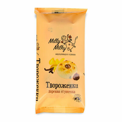 Твороженки Milly Milky вареная сгущенка Полезные продукты Бзмж в Азбука Вкуса Экспресс Меню по цене 78 ₽