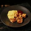 Обед Шашлык из индейки с картофельным пюре. Пятница в Горячий цех по цене 420