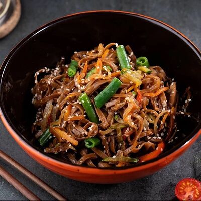 Соба с овощами в Шашлык юга Краснодар по цене 480 ₽