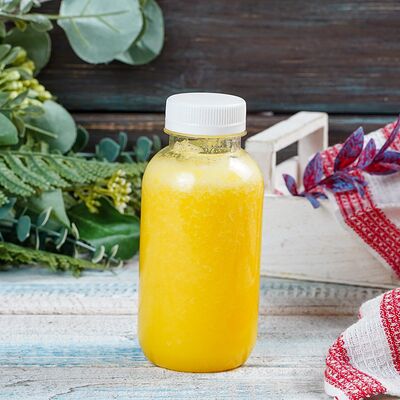 Свежевыжатый апельсиновый сок в Ананури по цене 590 ₽