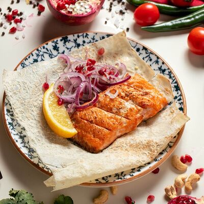 Стейк из тихоокеанской форели в Бакладжан по цене 1390 ₽