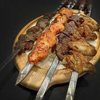 Шашлыки на двоих и 2 соуса в Кафе SINBAD